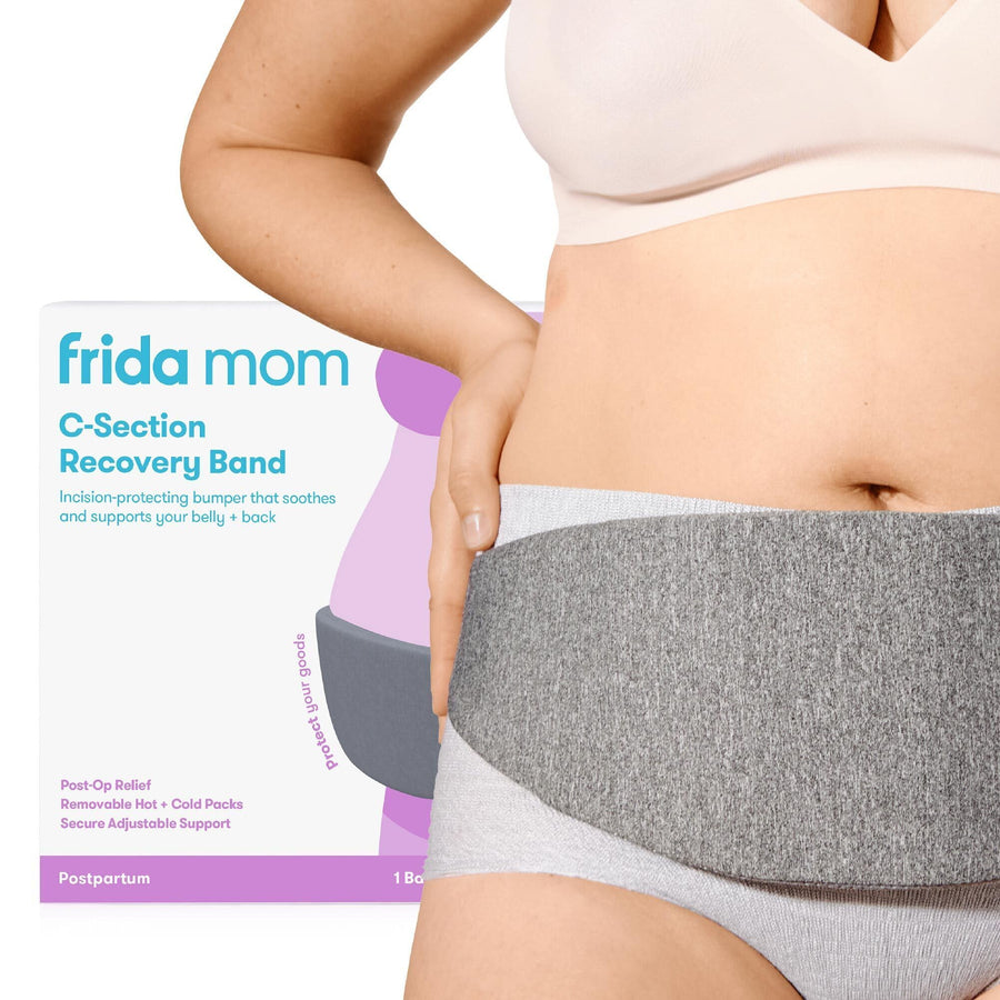 C-Section Belly Binder for Post-Op, C-Section Recovery Must Have Band, Incision Protector, Targeted Hot & Cold Therapy for Swelling