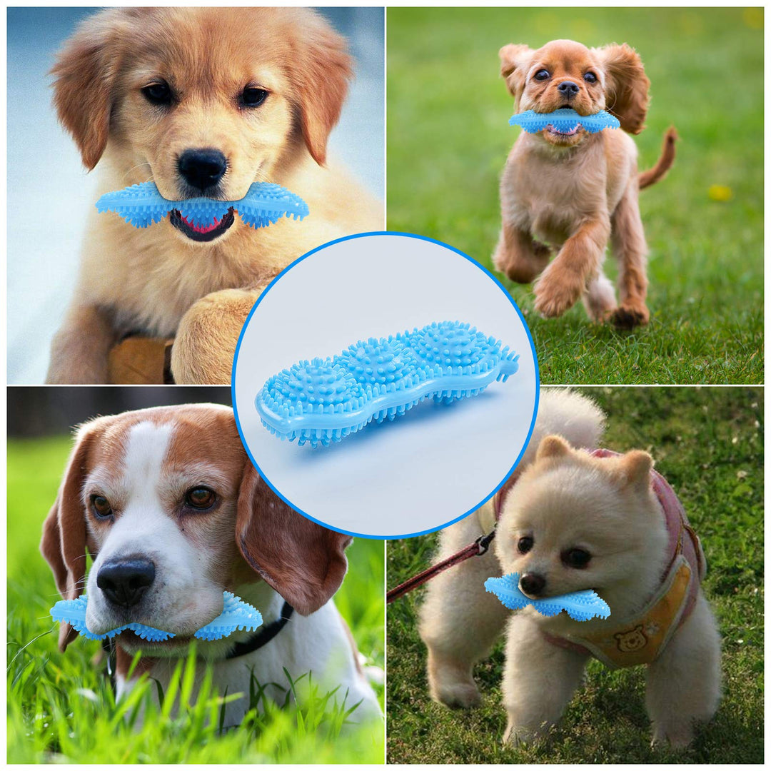 3 Pack Puppy Chew Toys for Teething Puppies, Puppy Teething Toys, 360° Clean Pet Teeth & Soothe Pain of Teeth Growing, Puppy Toys Small Dogs & Medium Dog Suitable - Up to 18 lbs