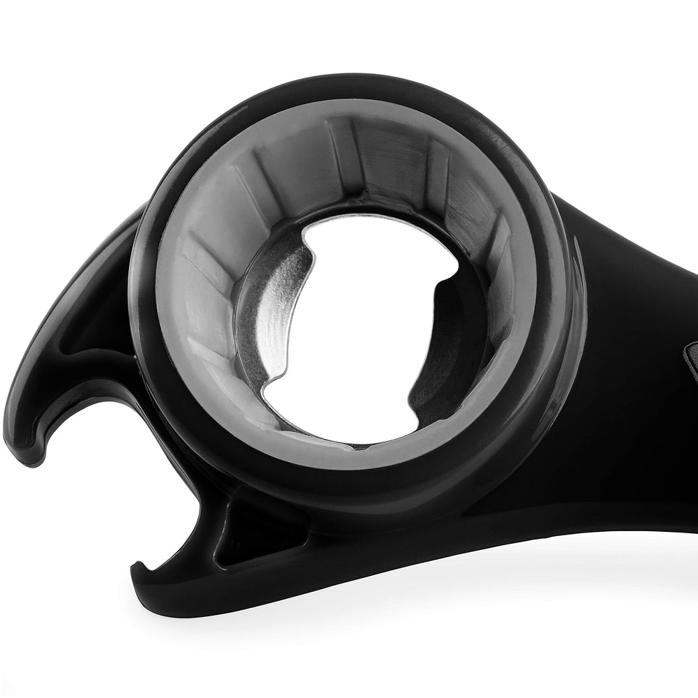 5 Way Opener - Twist-off Caps, Bottle Caps, Pop-Tops, and Jar Lids - Essential Kitchen Gadget for Easy Opening of Jars, Bottles, and Cans - Home Kitchen Accessories - Beer, Wine, and More!