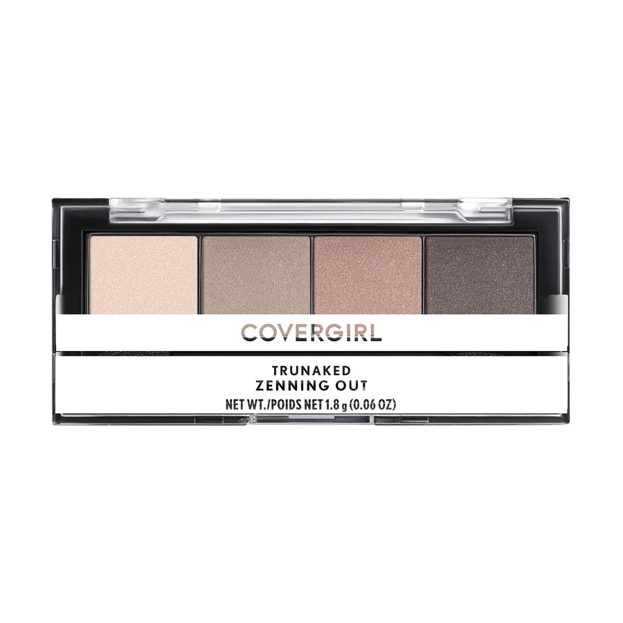 Trunaked Quad Eyeshadow Palette, Zenning Out, Zenning Out, 0.06 Ounce