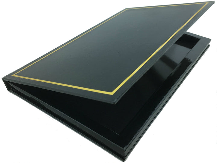 Large Empty Magnetic Makeup Palette with Mirror and 20 Metal Stickers for Customizing Eyeshadows, Highlighters, and Blushes