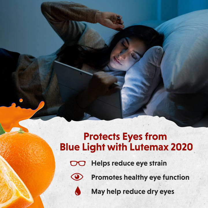 Barlean's Eye Remedy Supplement, Tangerine Flavored Fish Oil Liquid with Lutein, Astaxanthin and Zeaxanthin,1,000mg Omega 3 EPA DHA, Eye Care Supplements, 16 oz