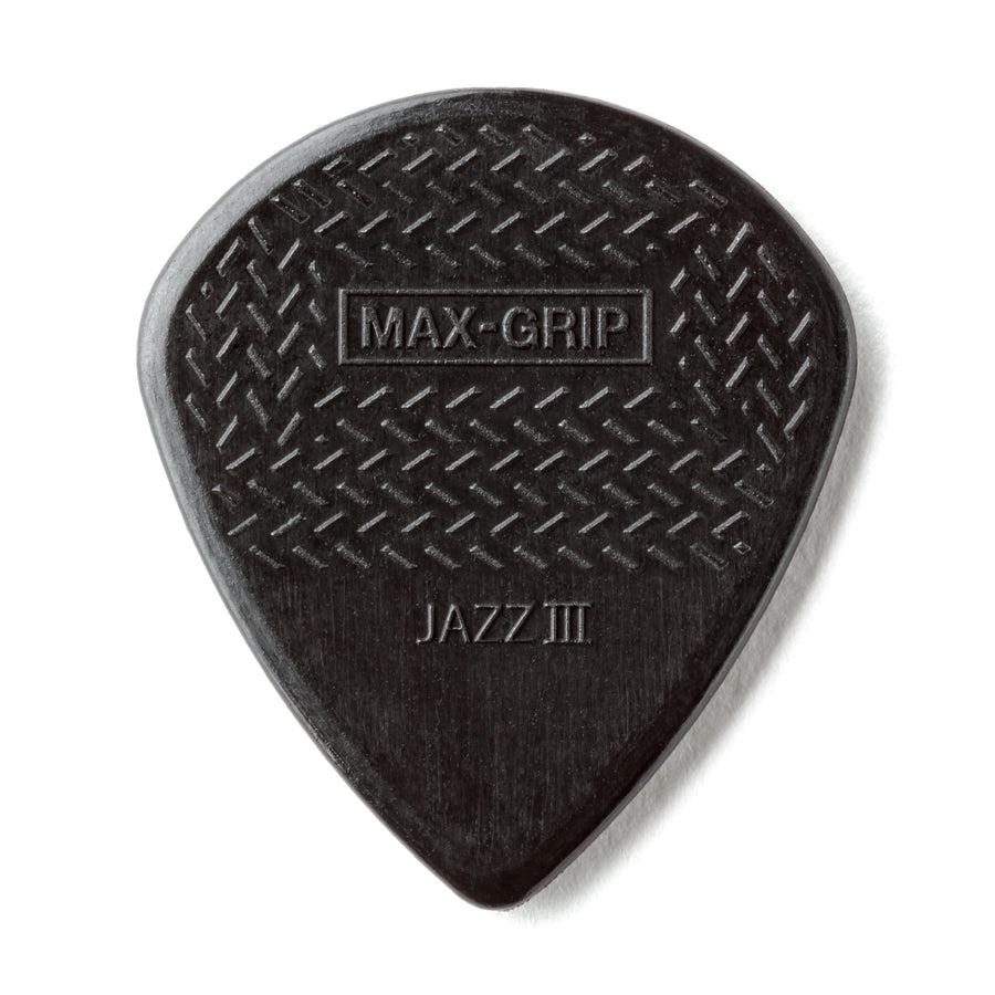 Dunlop 471P3S Max-Grip® Jazz III, Black Stiffo, 6/Player's Pack