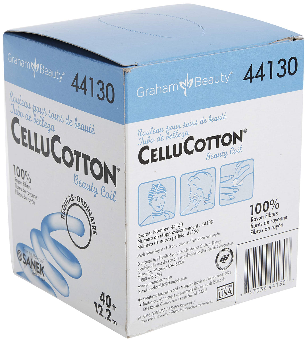 Cellucotton Beauty Coil 100% Rayon, Regular