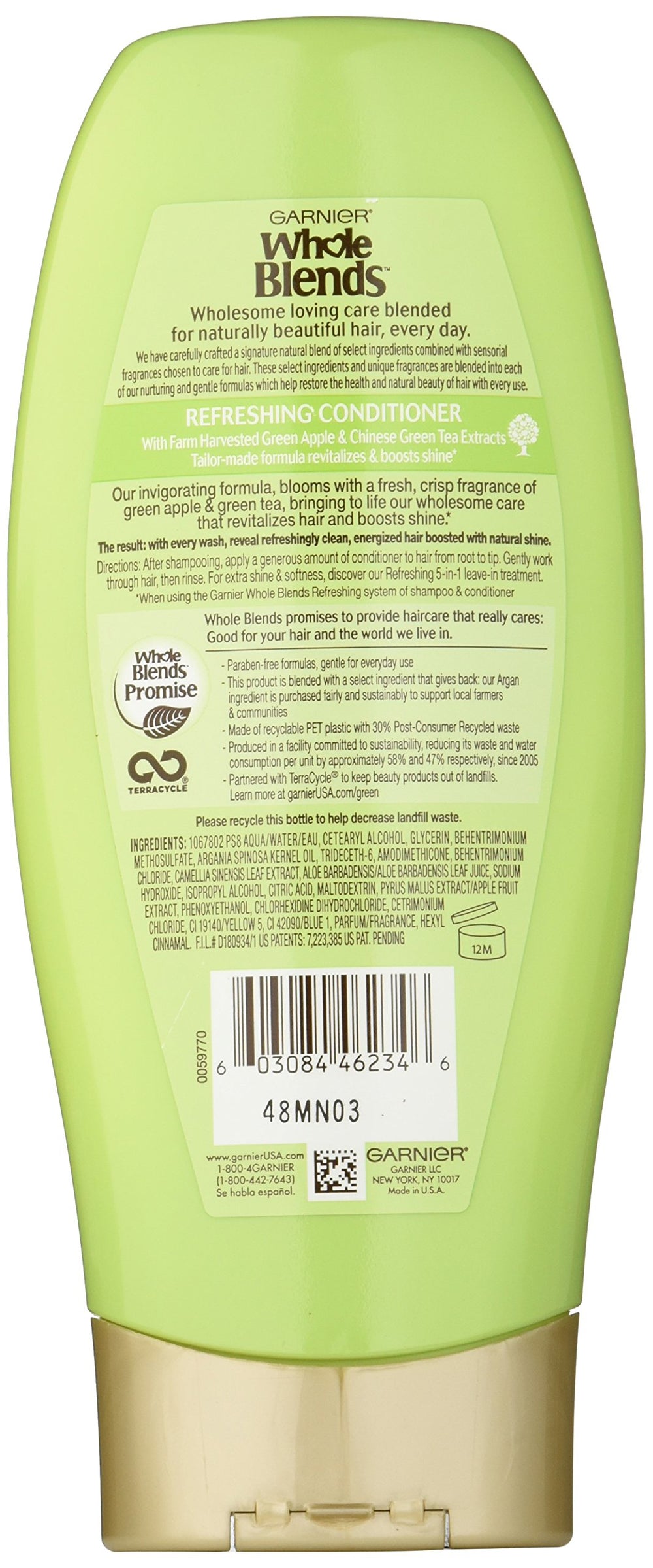 Whole Blends Conditioner with Green Apple & Green Tea Extracts, 12.5 fl. oz.
