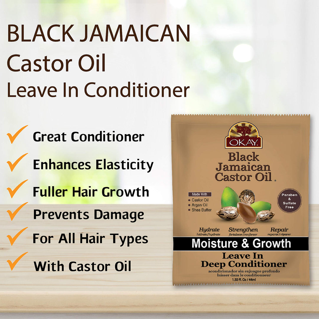Black Jamaican Castor Oil Leave-In Deep Conditioner 1.5OZ