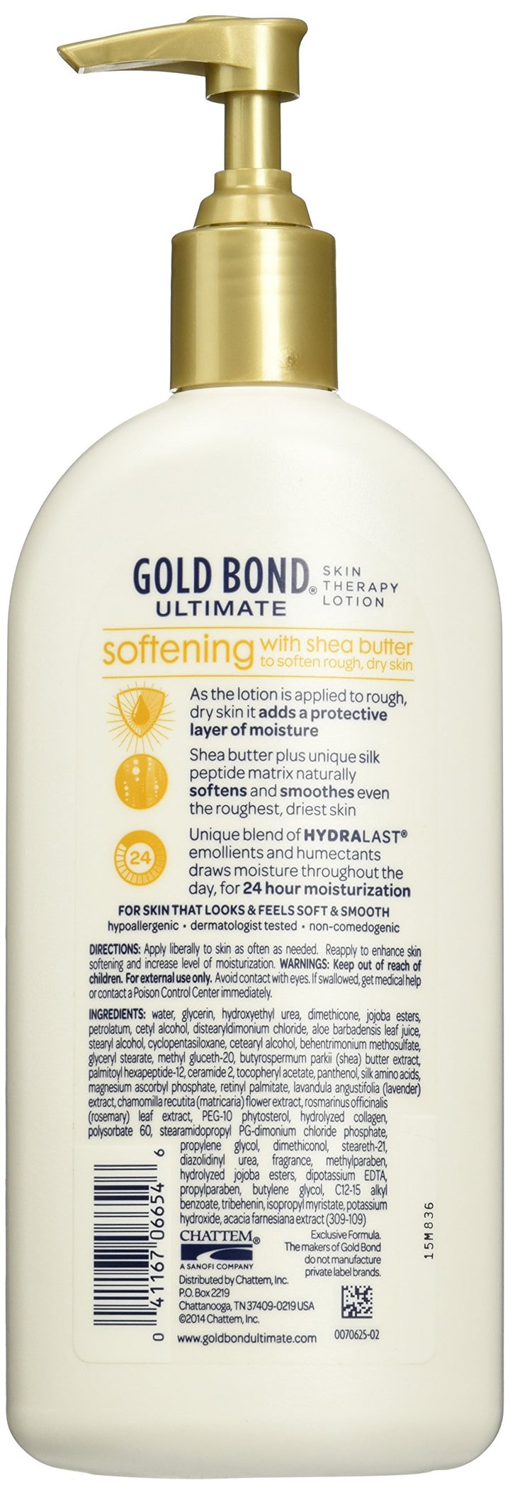 Ultimate Lotion, Skin Therapy, Softening, Shea Butter, 14 Oz.