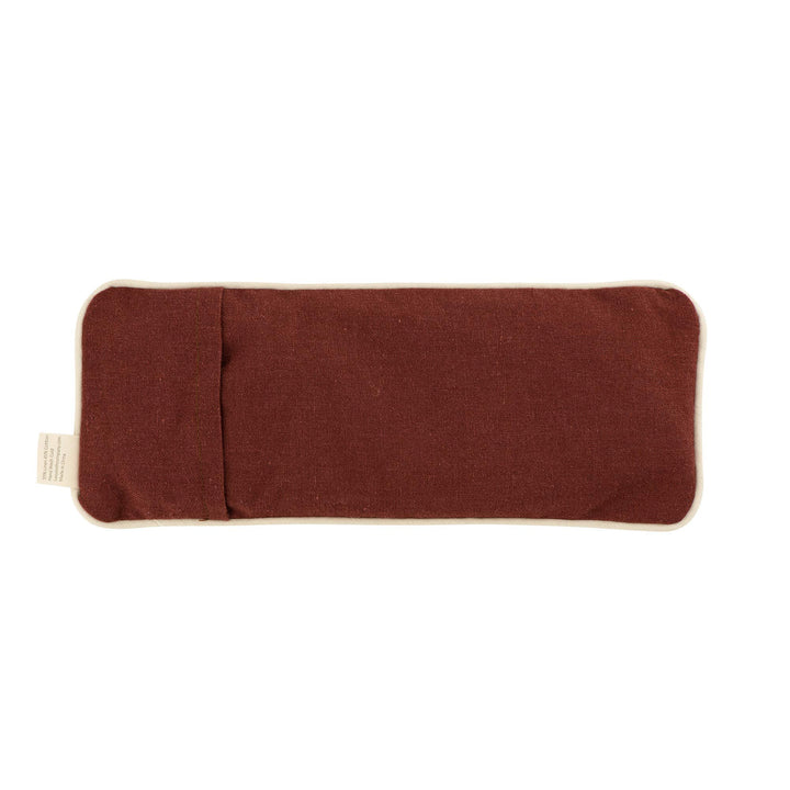 Eye Pillow - Natural Clay Beads with Lavender - Hot or Cold Weighted Eye Mask - Use for Sleeping, Yoga, Meditation
