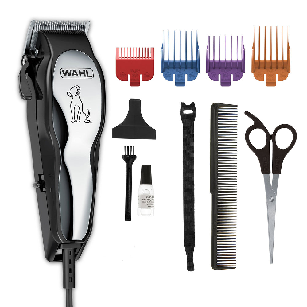 USA Clipper Pet-Pro Dog Grooming Kit - Electric Corded Dog Clipper for Dogs & Cats with Fine & Medium Coats - Model 9281-210