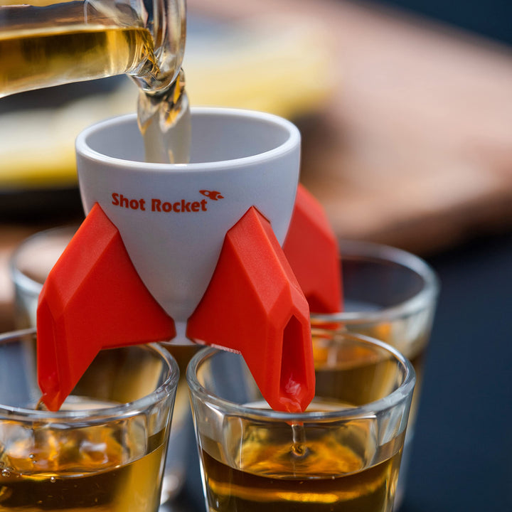 Shot Rocket Dispenser (4 Shot Glass Dispenser)