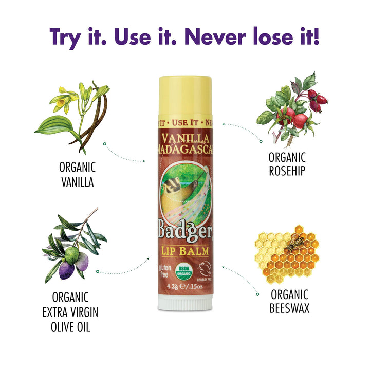 Classic Lip Balm Stick - Vanilla Madagascar