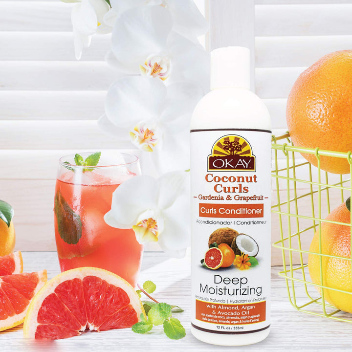 Coconut Conditioner Gardenia & Grapefruit C 12 Ounce