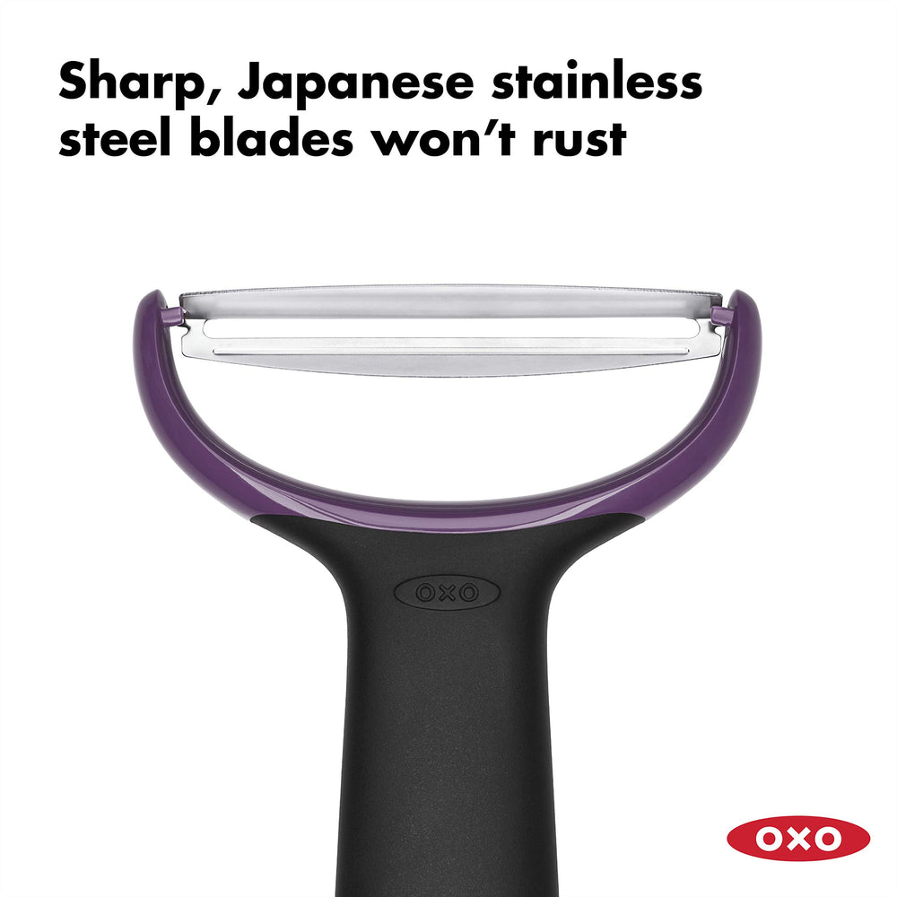 Good Grips Large Vegetable Y Prep Peeler, Black