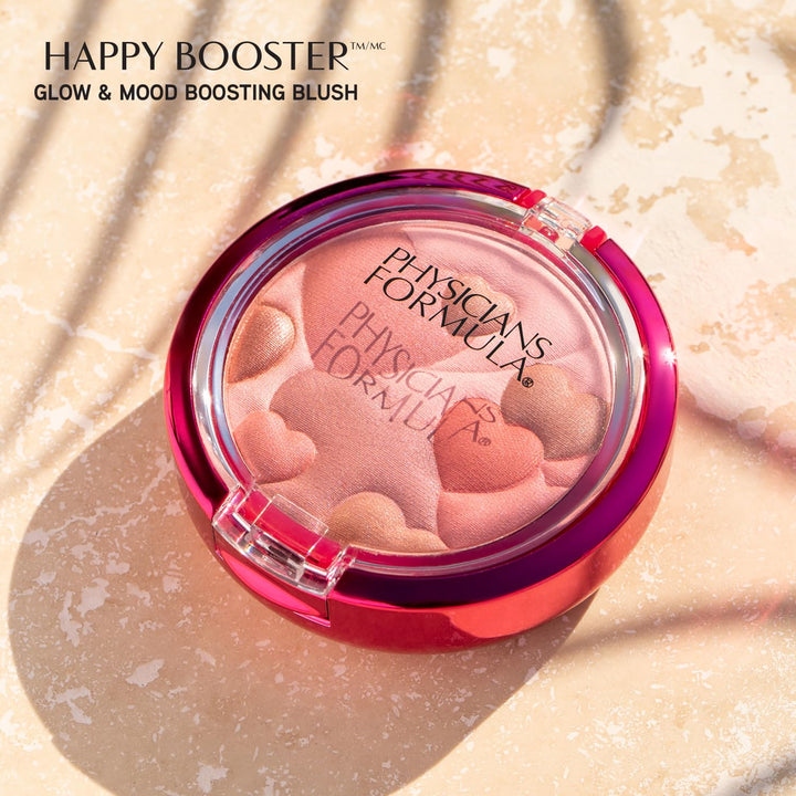 Happy Booster Heart Glow & Mood Boosting Blush, Natural, Dermatologist Tested