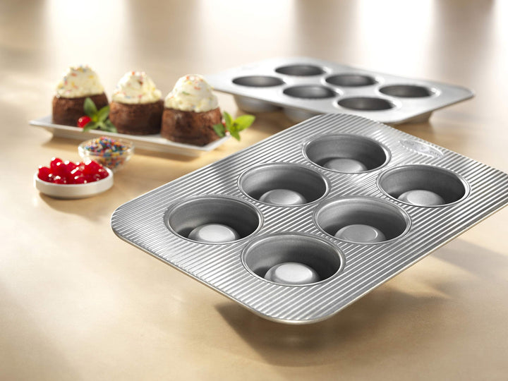Brownie Bowl Dessert Pan, 6 Cup, Aluminized Steel