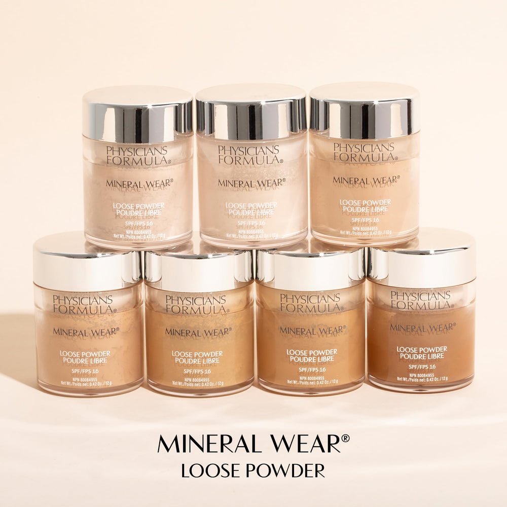 Mineral Wear Talc-Free Loose Powder Creamy Natural, Dermatologist Tested, Clinically Tested