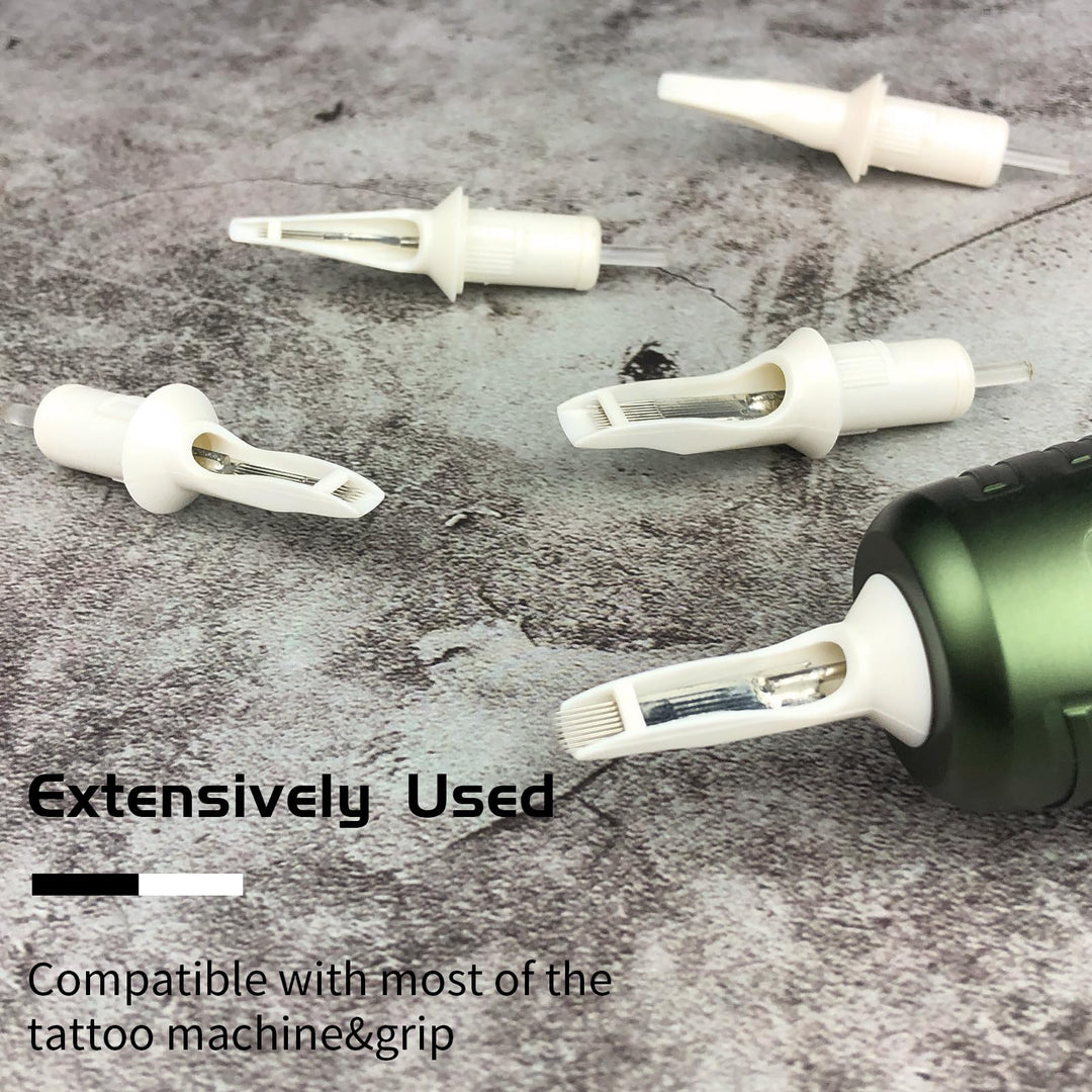 30/05RM : Professional Disposable Tattoo Needle Cartridge 5 Curved Magnum (5RM) 20Pcs