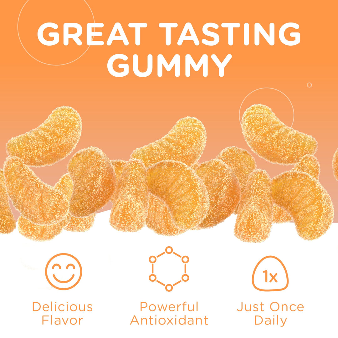 - Chapter One Vitamin C Gummies for Adults & Kids 125 mg (60 Flavored Gummies) Certified Kosher Gummy Vitamins C Chewable Vitamin Gummies - Chewable Vitamin C Gummy - Vitamin C Gummies Kids