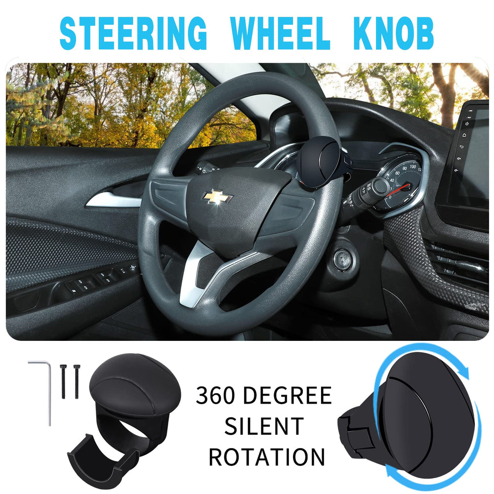 Steering Wheel Knob, Car Power Handle Steering Wheel Spinner for Car/Tractor/Trucks