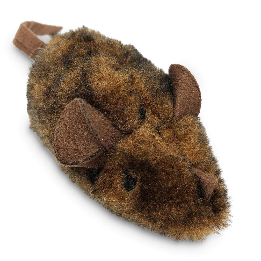 OurPets Play-N-Squeak Mouse Hunter Cat Toys (Interactive Cat Toy & Catnip Toy with Real Mouse Electronic Sound) Perfect Toys for Indoor Cats with Catnip