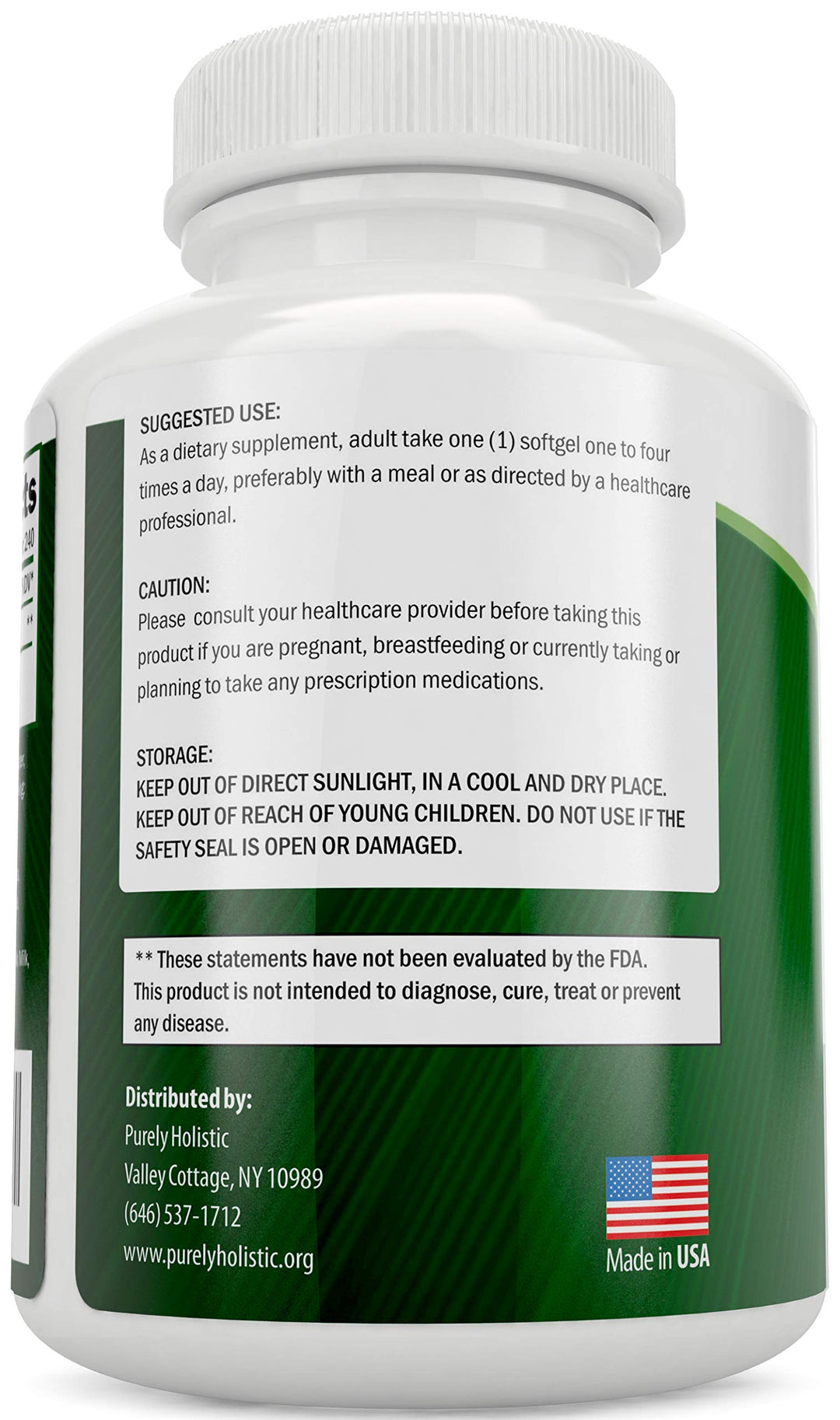 CoQ10 100mg - 240 SoftGels - 8 Month Supply - Ubiquinone Coenzyme Q10 Supplement - with Organic Olive Oil - Soy Free Co Q 10 - Made in The USA