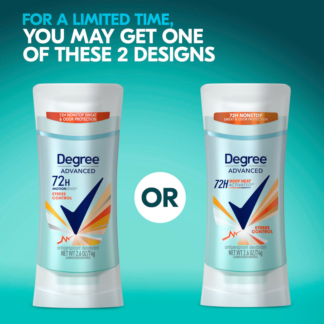Degree Deodorant Women's Motion Sense Stress Control, 2.6 Ounce