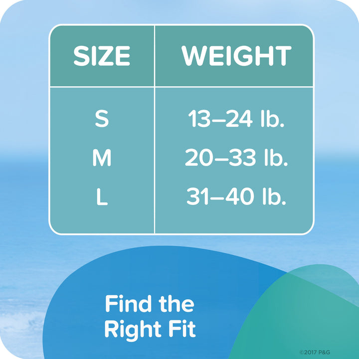 Swim Diapers Size 5 (> 31 Pound) - Splashers Disposable Swim Pants, Large (34 Count)