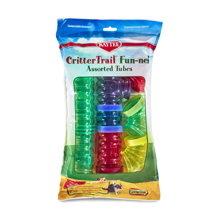 CritterTrail Fun-nel 16-Piece Assorted Small Animal Habitat Tubes
