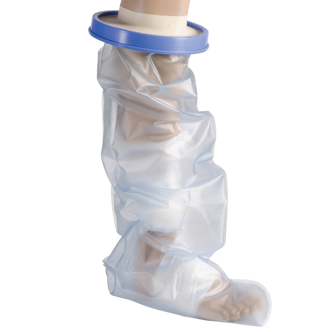 Waterproof Leg Cast Protector, Pediatric, 31 inches, Clear