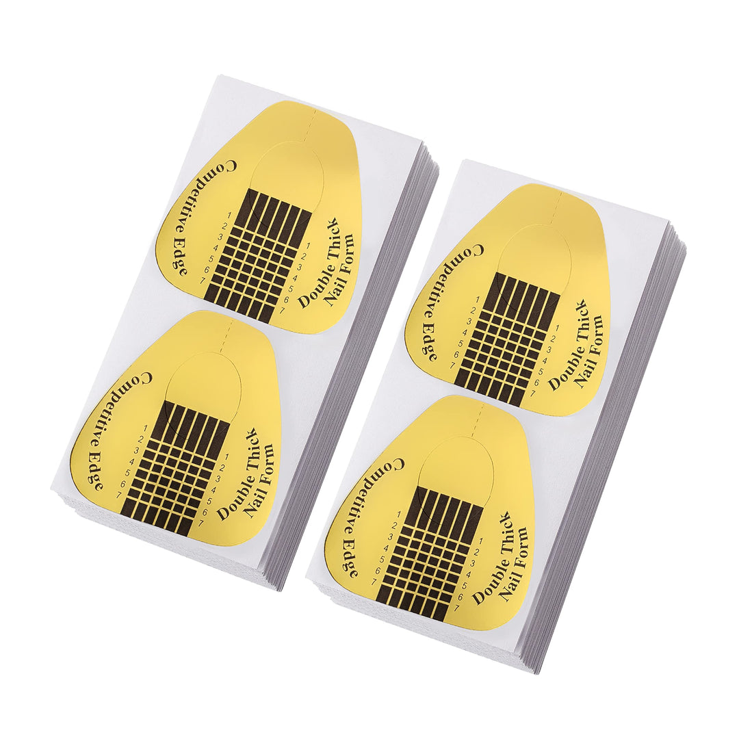 200PCS Nail Form Sticker Extension for Acrylic Nails