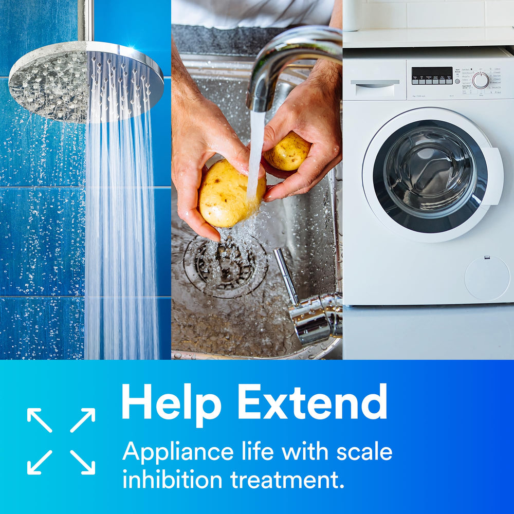 Aqua-Pure Whole House Scale Inhibition Inline Water System AP430SS, Prevents Scale Build Up On Hot Water Heaters and Boilers