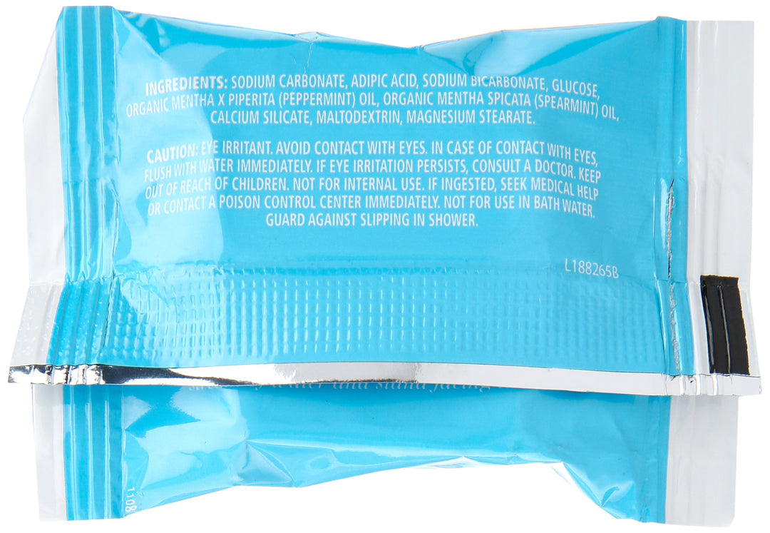 Reviving Peppermint Aromatherapy Shower Tablets | Contains 3 Individually Wrapped 1 oz. Tablets