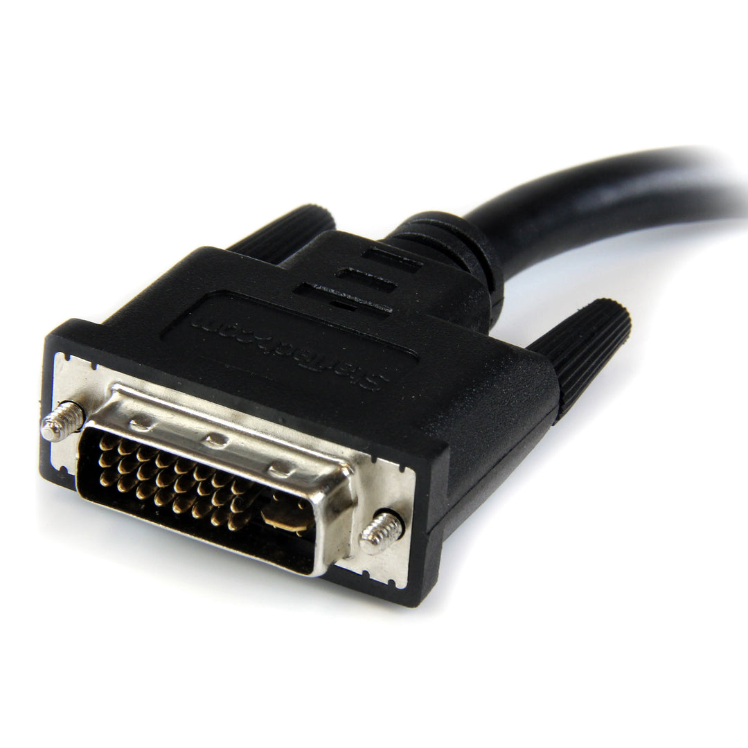 8in DVI to VGA Cable Adapter - DVI-I Male to VGA Female Dongle Adapter (DVIVGAMF8IN)