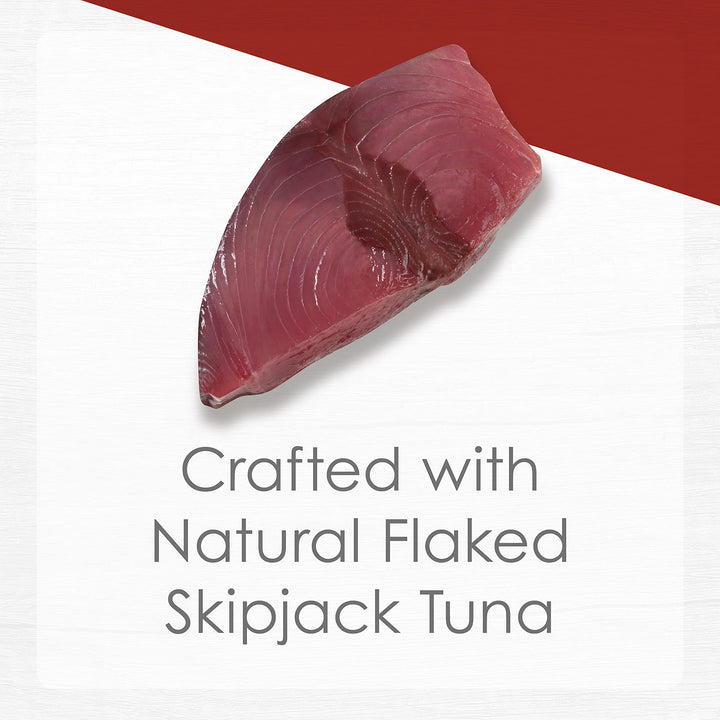 Purina Natural Grain Free Broth Wet Cat Food, Purely Natural Flaked Skipjack Tuna Entree - (Pack of 10) 2 oz. Trays
