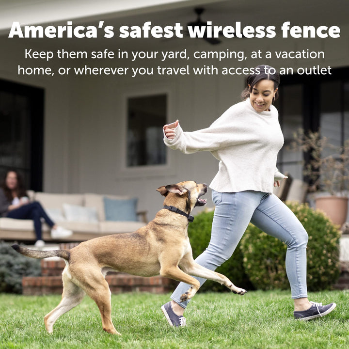 Stay & Play Extra Wireless Fence Transmitter - Increase Your Existing Wireless Fence Boundary - from The Parent Company of Invisible Fence Brand