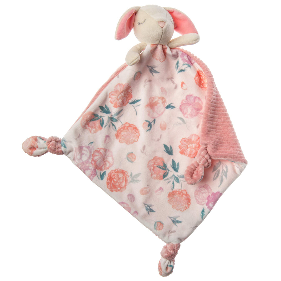 Little Knottie Lovey Security Blanket, 10 x 10-Inches, Bunny
