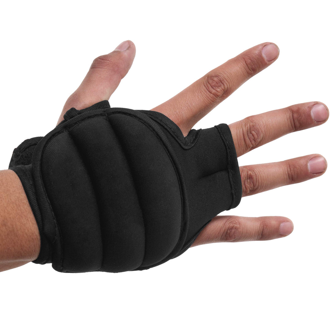 Weighted Gloves, Pair of Heavy Duty 2 lb. Neoprene for Sculpting and Aerobics
