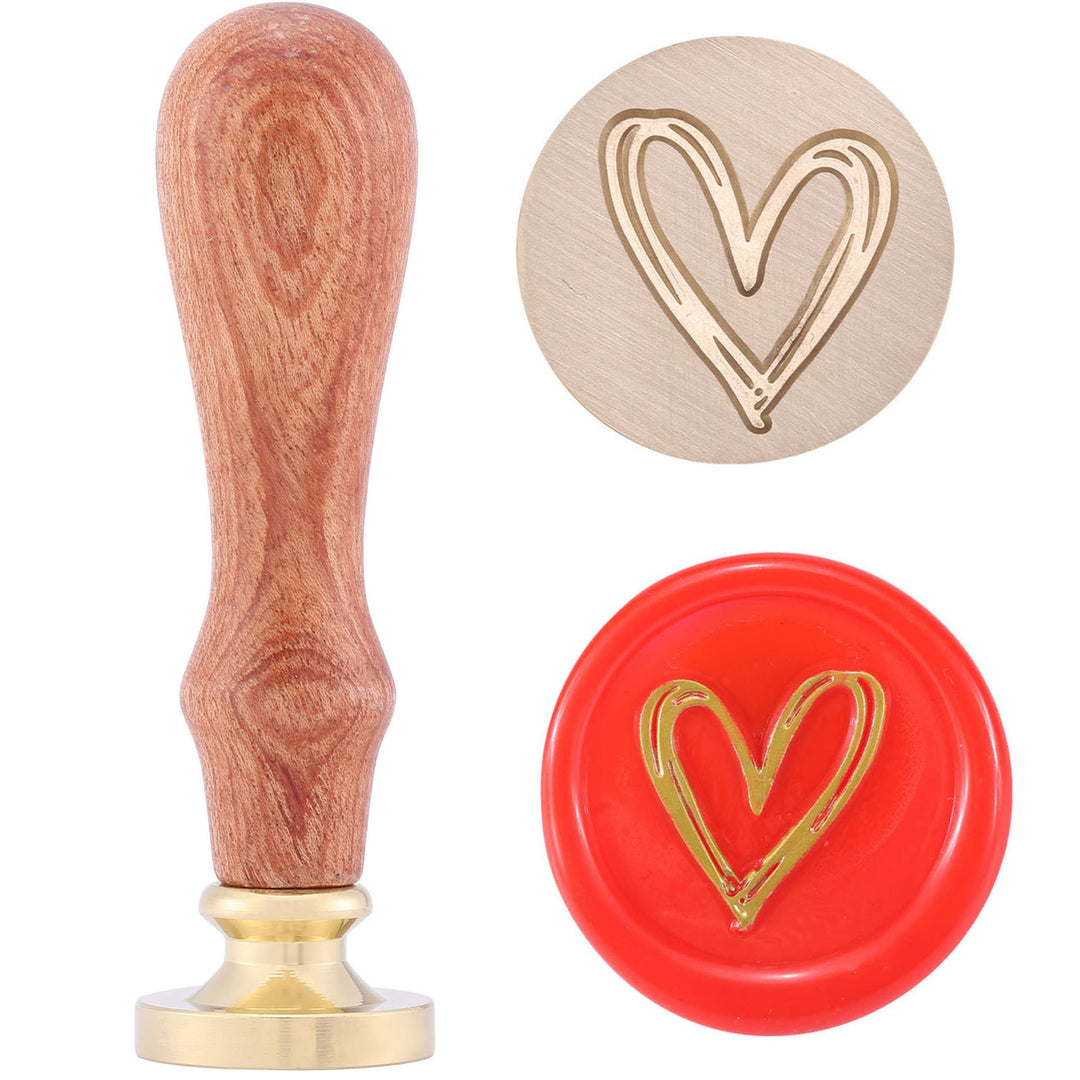 Coffee Leaves Wax Seal Stamp, Botanical Seal Stamp with Rosewood Handle for Party Wedding Gift Packaging Decoration
