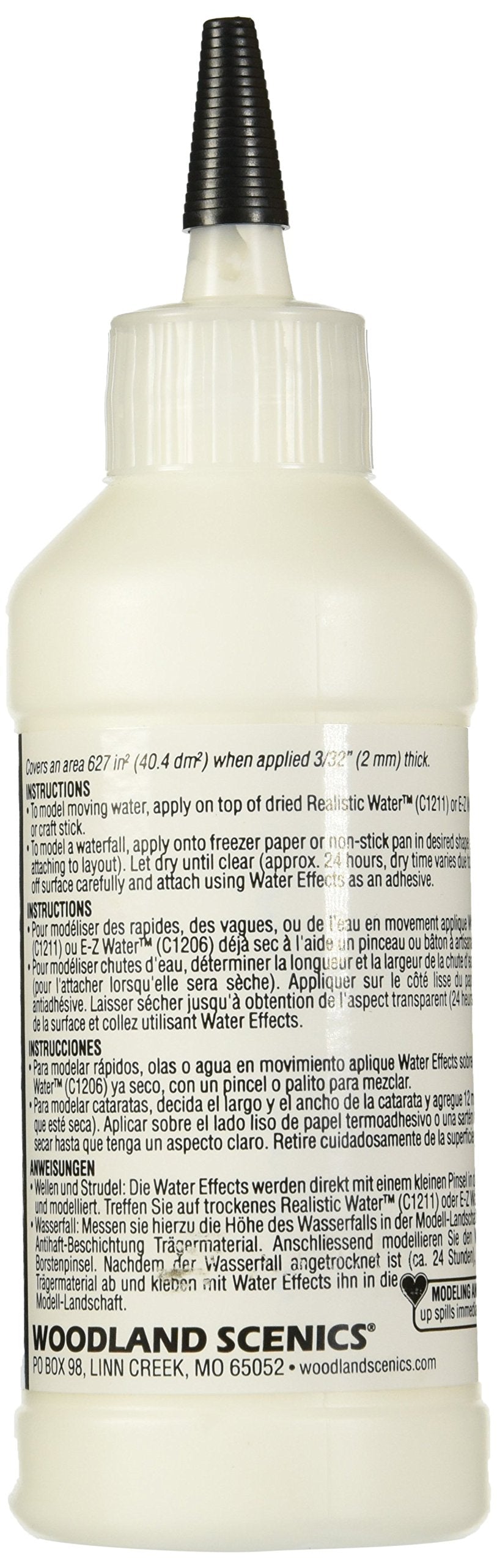 Water Effects - 8 oz, Black