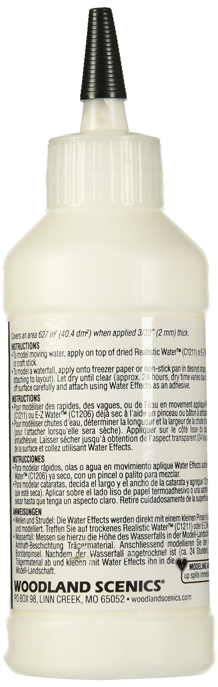 Water Effects - 8 oz, Black