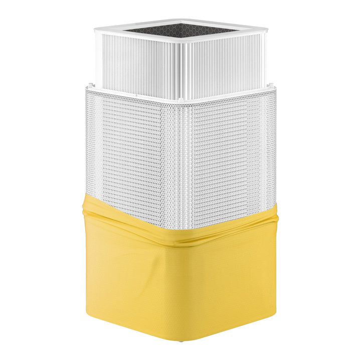 BLUEAIR Blue Pure 121 Pre-filter, Washable Fabric Traps Pollen Pet Hair Dust, Buff Yellow