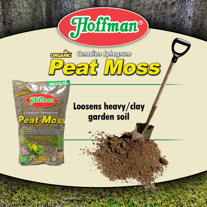 15503 Canadian Sphagnum Peat Moss, 10 Quarts