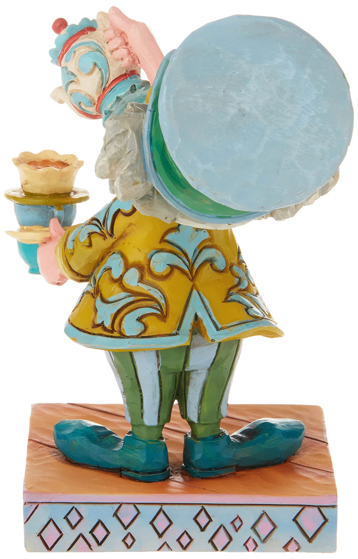 Enesco Traditions by Jim Shore Alice in Wonderland Mad Hatter Figurine, 4.92 Inch, Multicolor