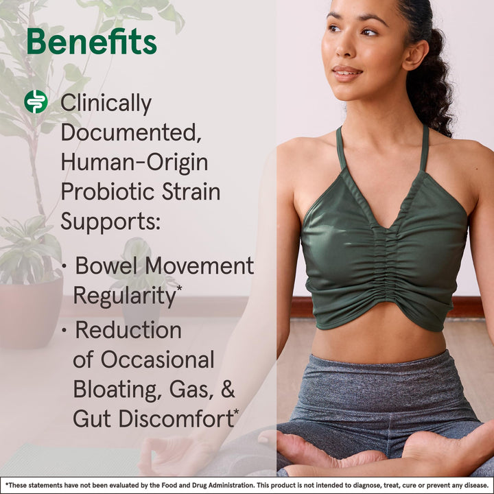 Ideal Bowel Support - 10 Billion Organisms Per Serving - 30 Veggie Caps - Bowel Support - Reduces Bloating, Gas & Intestinal Discomfort - Up to 30 Servings