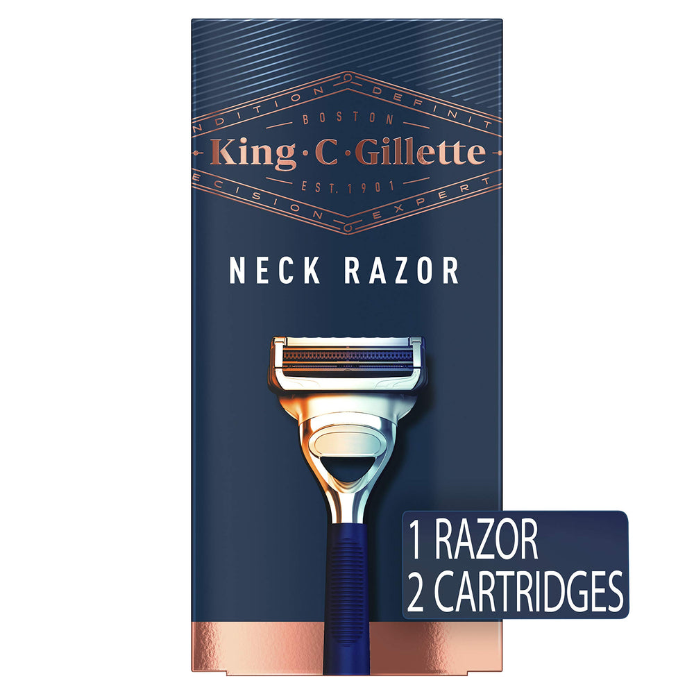Neck Razor, Handle plus 2 Blade Refills