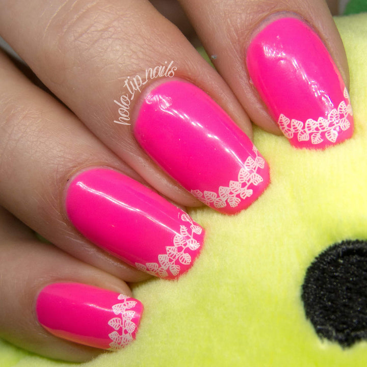 Aimeili Soak Off Uv Led Gel Nail Polish Neon Peachy Pink (056) 10ml