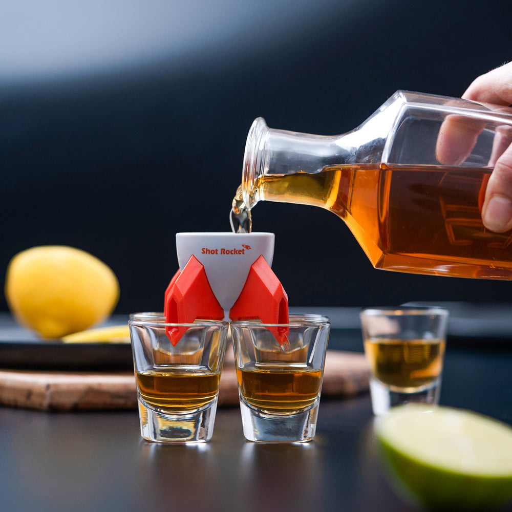 Shot Rocket Dispenser (4 Shot Glass Dispenser)