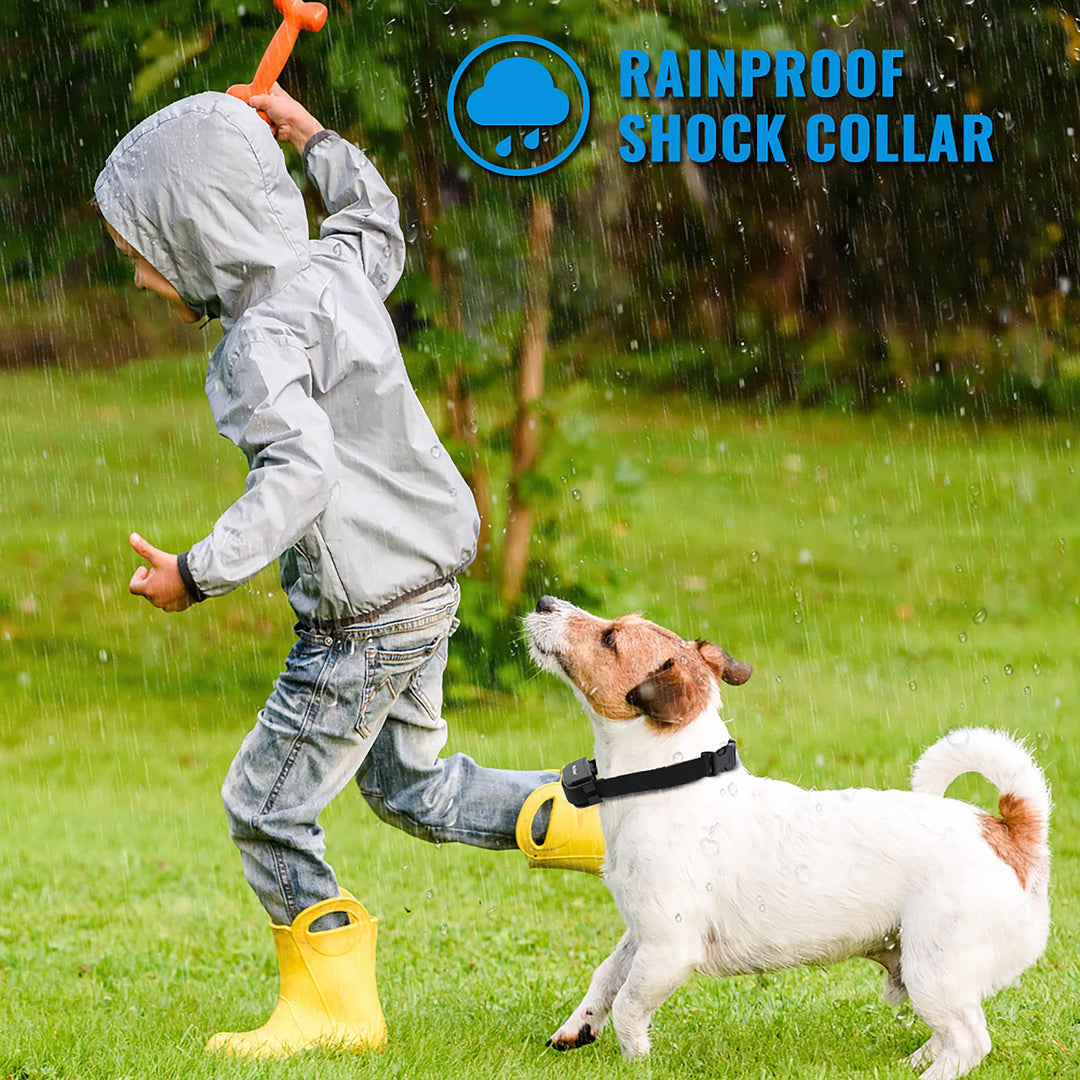 PET998DRB1 Dog Training Collar Rechargeable and Rainproof 330 yd Remote Dog Training Collar with Beep, Vibra and Static Electronic Collar