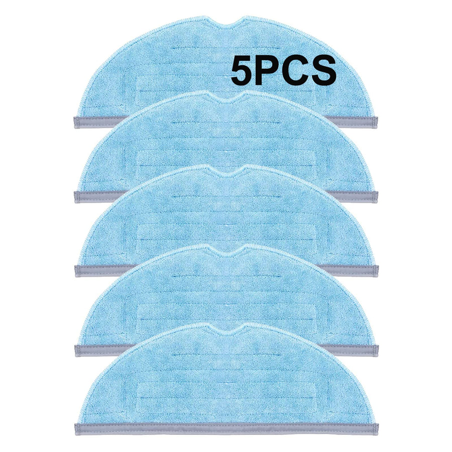 5 Pcs Mop Cloth Pads Replacement for Xiaomi Roborock S7 T7S T7 Plus/S7MaxV, S7 MaxV Plus Vacuum Cleaner Parts