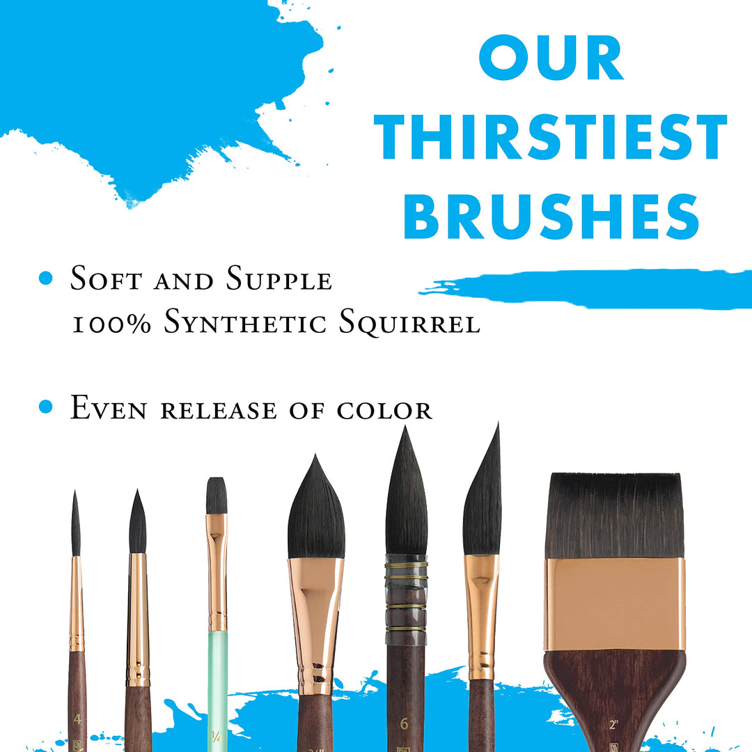 Neptune Paintbrush, Essential, Dark Wood